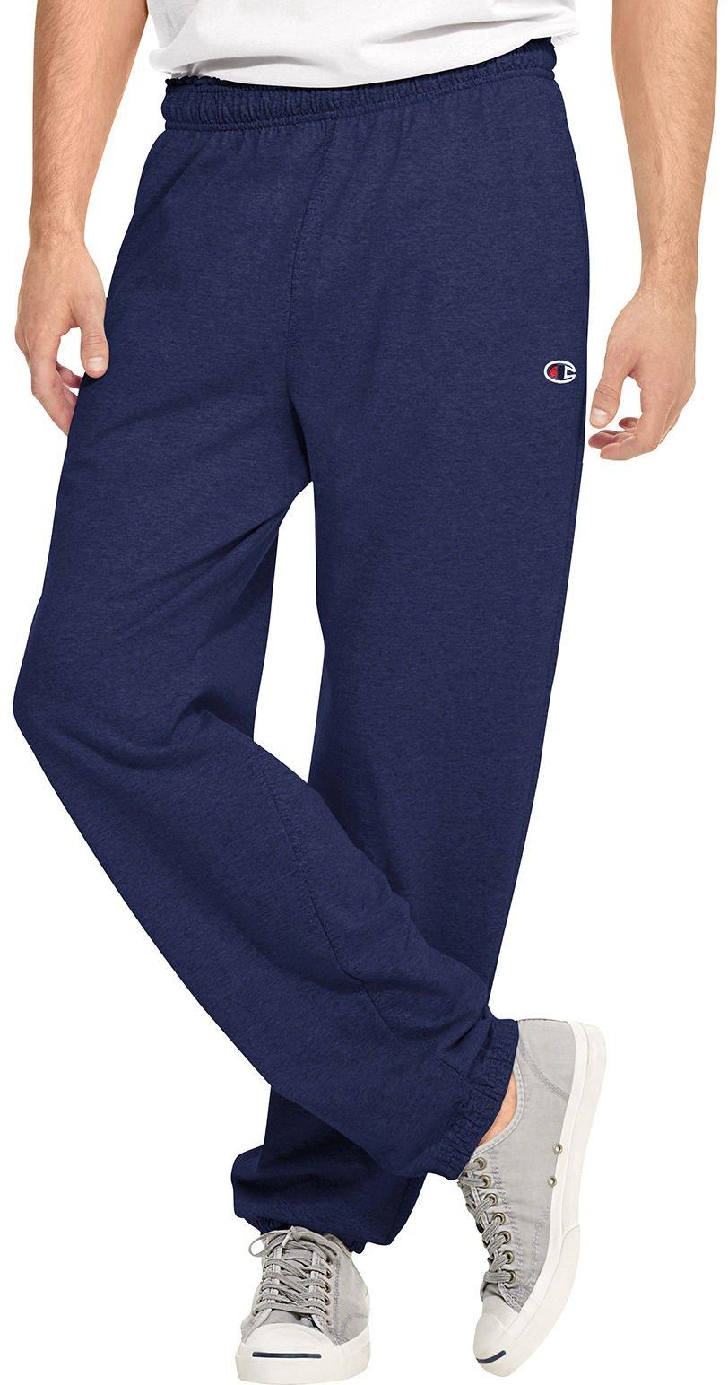 Champions Authentic Apparel Men's Gray Drawstring Sweatpants With Pockets 